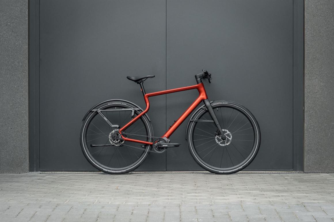 Urwahn Stadtfuchs E-Bike rot